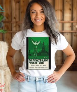 Official The Always Sunny Show Podcast Live September Tour 2023 Concert T Shirt