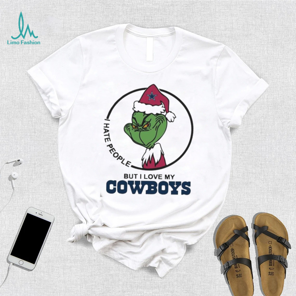 I Hate People But I Love My Dallas Cowboys Grinch 2020 Shirts - ShirtsOwl  Office