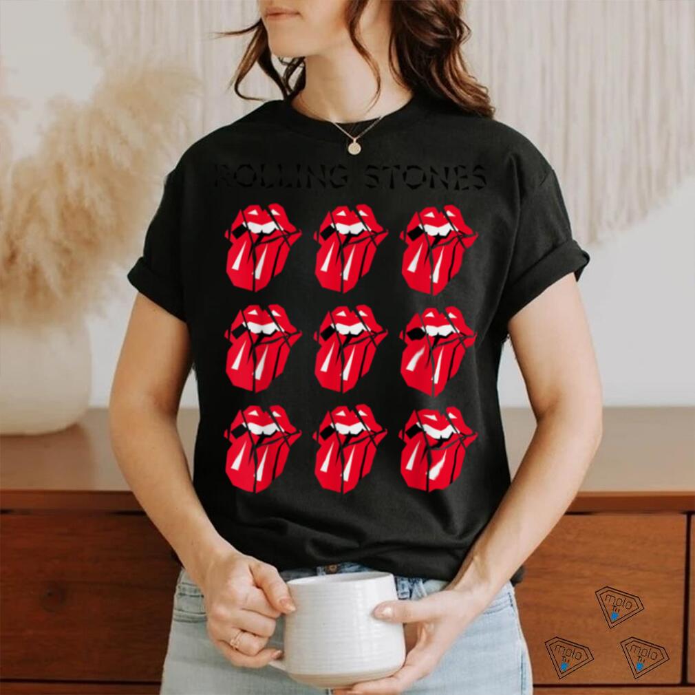 Official The Rolling Stones HD Multi Tongue T Shirt - Limotees