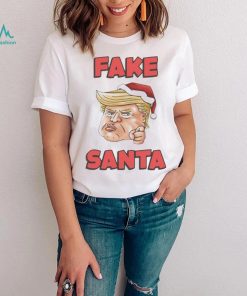 Official Trump fake santa Christmas T shirt