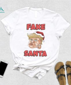 Official Trump fake santa Christmas T shirt