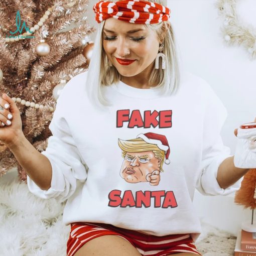 Official Trump fake santa Christmas T shirt