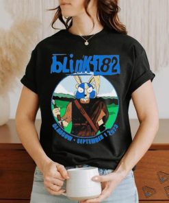 Official blink 182 September 1 2023 Glasgow Shirt