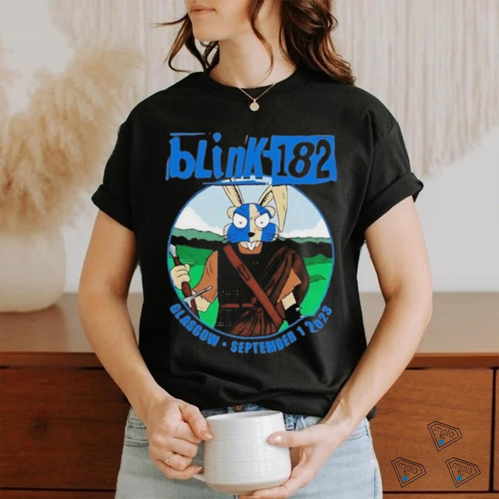 Official blink 182 September 1 2023 Glasgow Shirt Official blink 182 September 1 2023 Glasgow Shirt