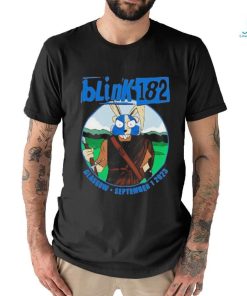 Official blink 182 September 1 2023 Glasgow Shirt