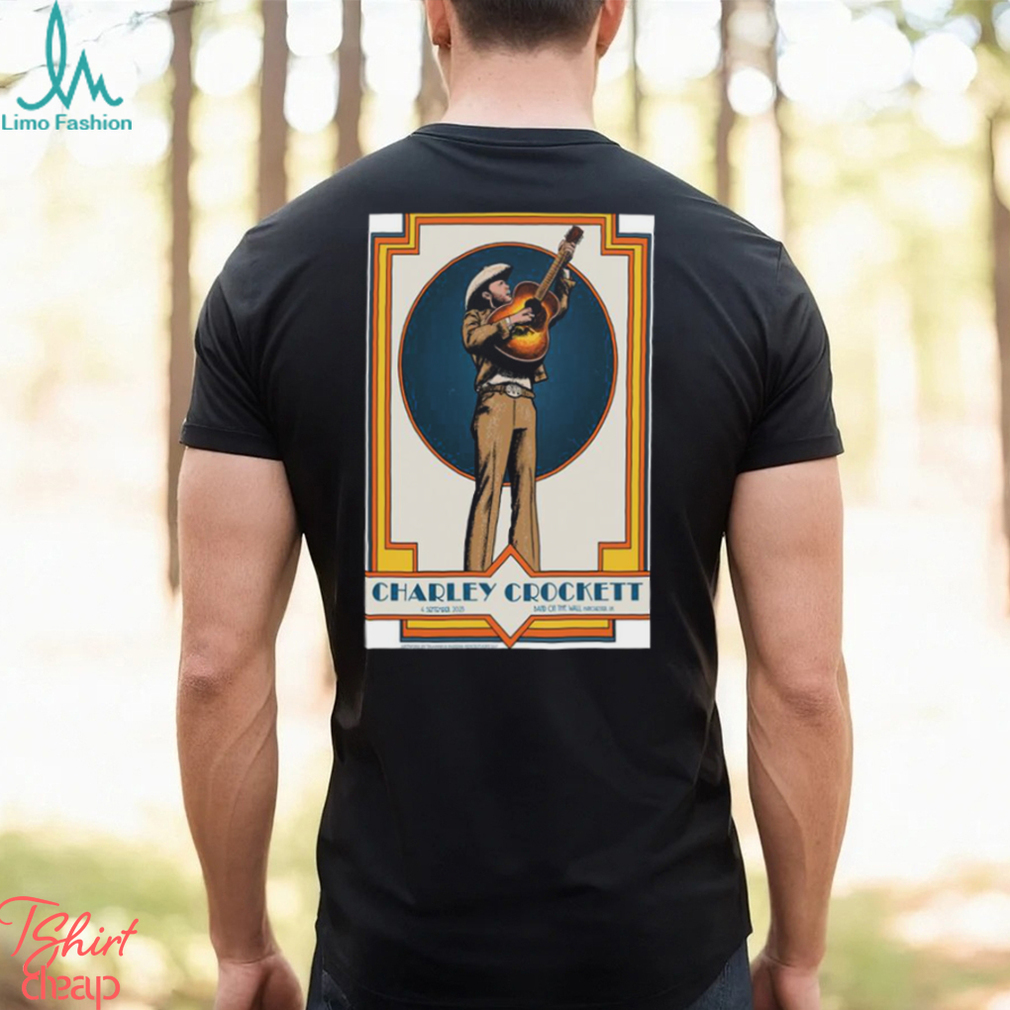 Official charley crockett tour band on the wall manchester uk sept 4 2023 shirt Official charley crockett tour band on the wall manchester uk sept 4 2023 shirt