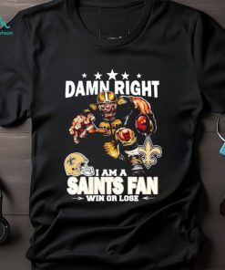 New Orleans Saints mascot logo retro shirt, hoodie, sweater, long