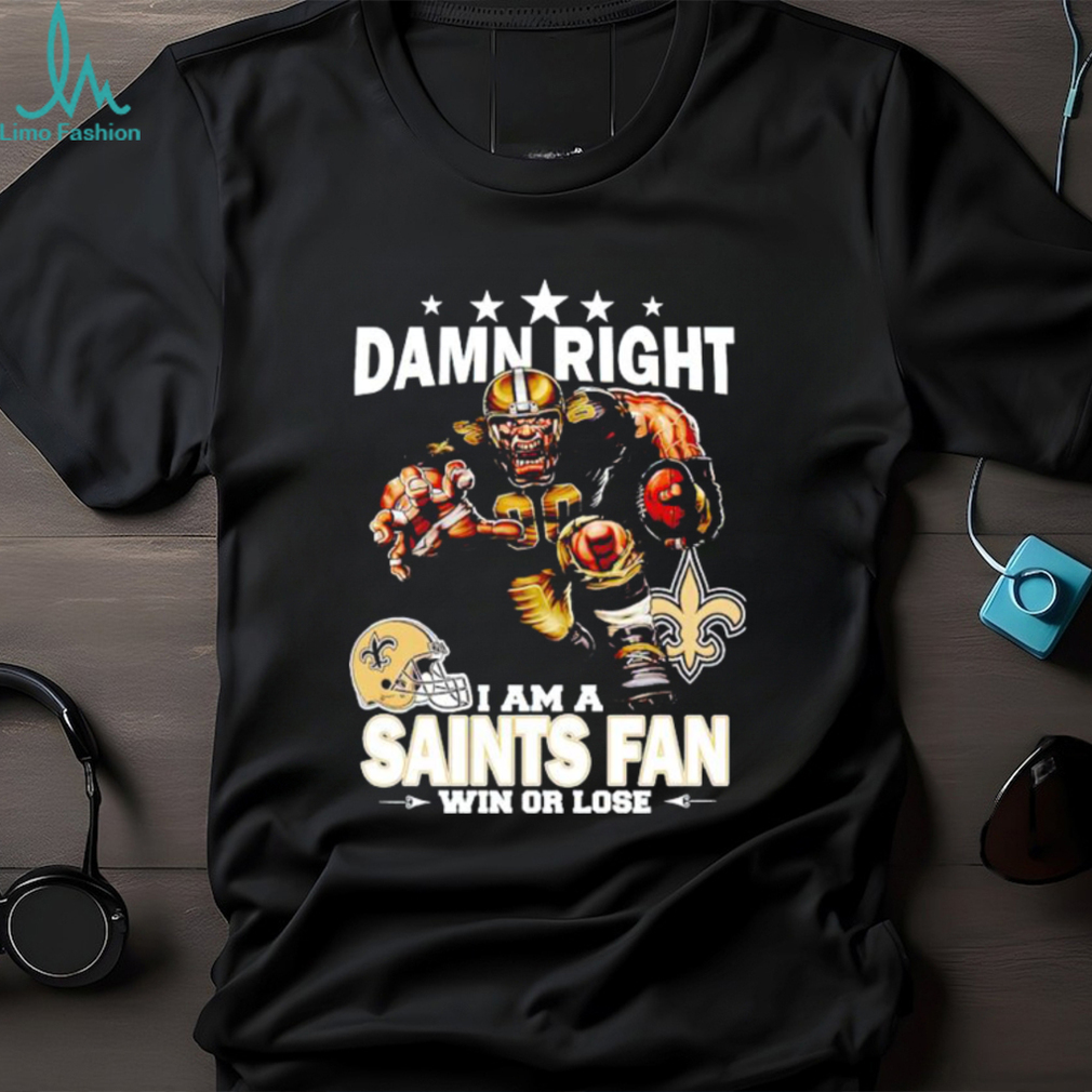 New Orleans Saints mascot logo retro shirt, hoodie, sweater, long sleeve  and tank top