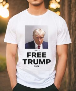 Official darren Grimes Wearing Trump Mugshot Free Trump 2024 T Shirts