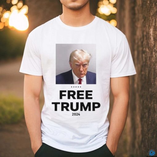 Official darren Grimes Wearing Trump Mugshot Free Trump 2024 T Shirts