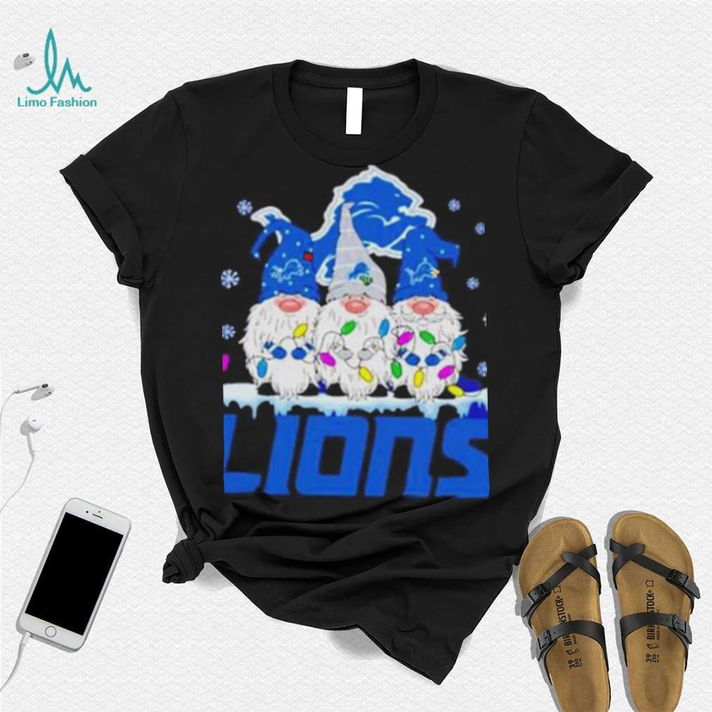 Detroit Lions Football Gnomes Christmas 2023 Shirt