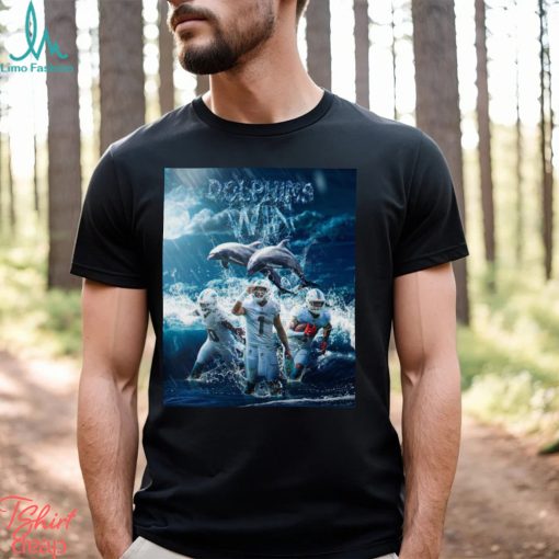 Official dolphins make a splash on Sunday Night Football shirt