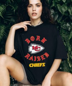 Unisex Born x Raised Red Kansas City Chiefs Pullover Hoodie Size: Small