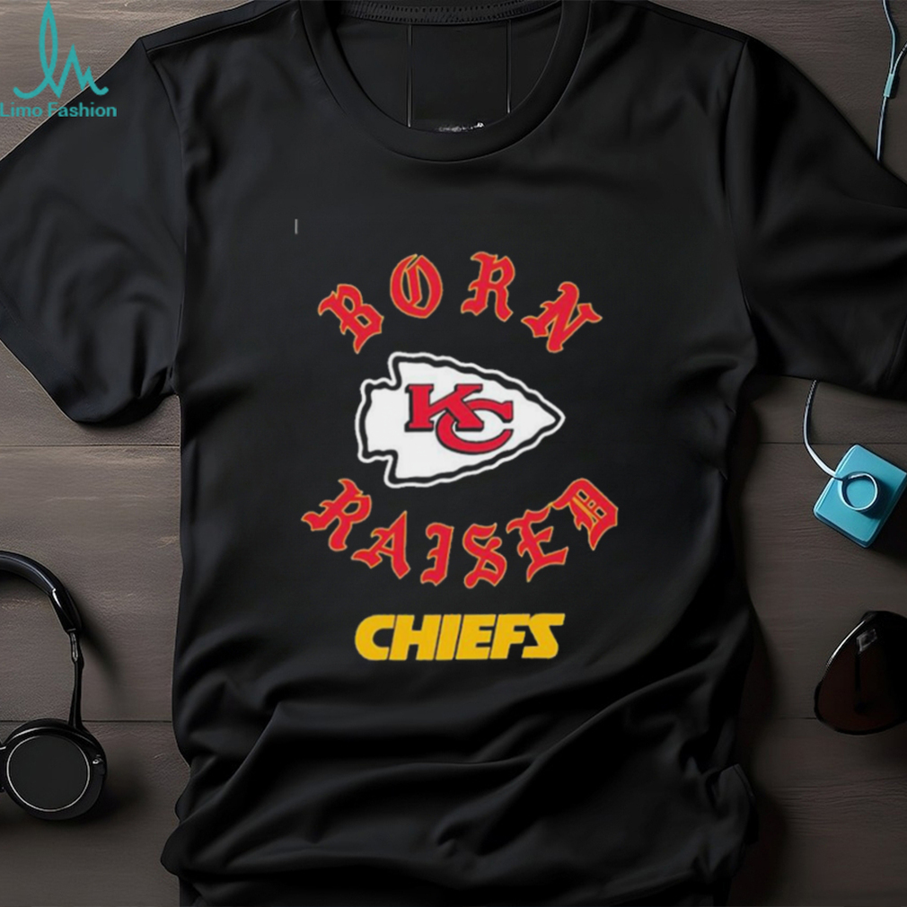 KC Chiefs Leopard Football Bleached Tee 