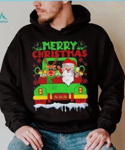 Santa Riding reindeer Dallas Cowboys Christmas lights shirt, hoodie,  sweater, longsleeve t-shirt