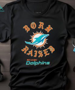 Miami Dolphins Born x Raised Unisex Pullover Hoodie - Black