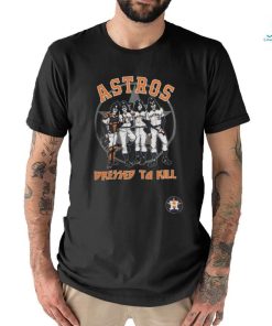 Astros Shirt Vintage Astros Walking Abbey Road Signatures Baseball