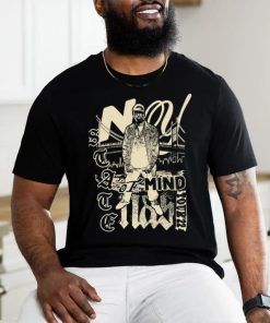 Official nasir jones shop nas black 2023 ny satate of mind tour shirt