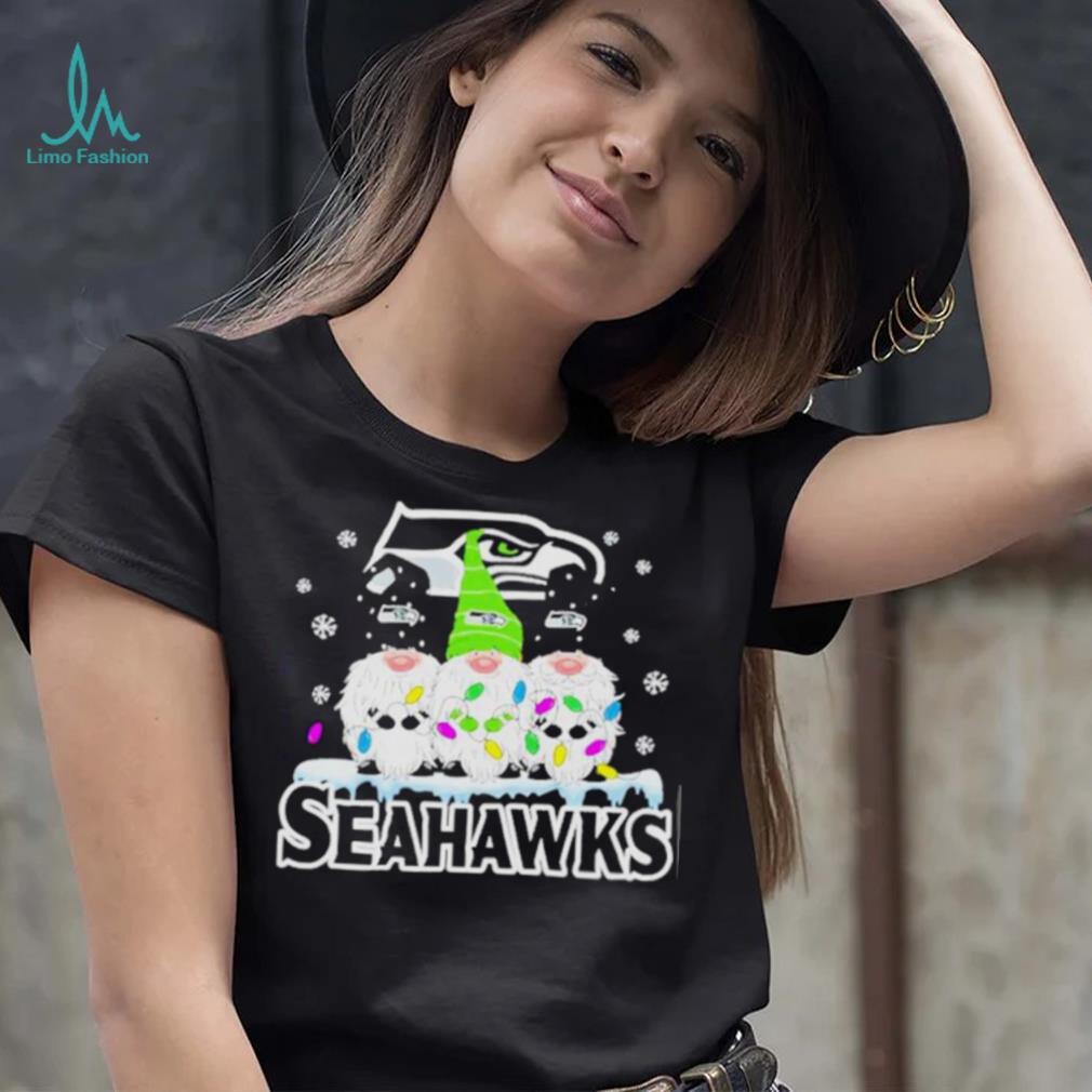 Seattle Seahawks Football Gnomes Christmas 2023 shirt, hoodie