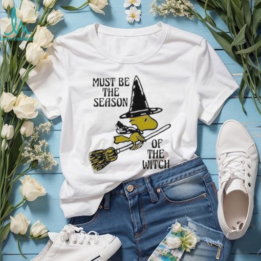 Official snoopy Must be the season of the witch shirt