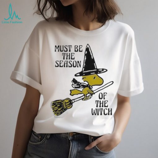 Official snoopy Must be the season of the witch shirt