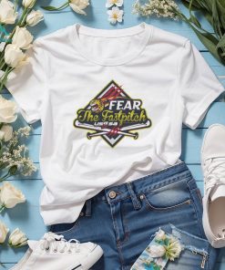 Official usssa Maryland Fast Pitch Fear The Fastpitch 2023 Logo Shirt