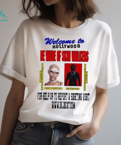 Official welcome to hollywood beware of skin walkers for help or to report a sighting visit 2023 shirt
