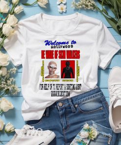 Official welcome to hollywood beware of skin walkers for help or to report a sighting visit 2023 shirt