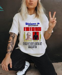 Official welcome to hollywood beware of skin walkers for help or to report a sighting visit 2023 shirt