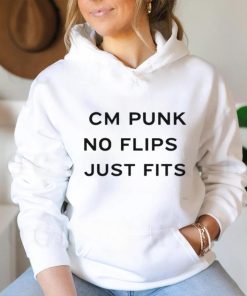 Official wrestleOps Cm Punk No Flips Just Fits Shirt