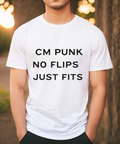 Official wrestleOps Cm Punk No Flips Just Fits Shirt