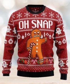 Oh Snap Ugly Christmas Sweater Thankgiving Gift Men Women