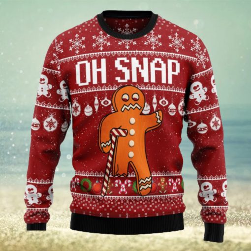 Oh Snap Ugly Christmas Sweater Thankgiving Gift Men Women