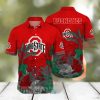 Ohio State Buckeyes NCAA Floral Tropical All Over Printed Classic Hawaiian Shirt