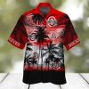 NFL Baltimore Ravens Hawaiian Shirt Holiday Pattern Logo Gift For Men And Women Fans