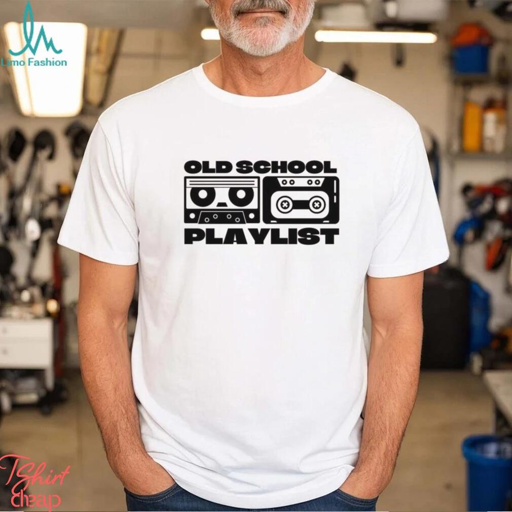 Old School Playlist Shirt Cassette 80 Unisex Hoodie - Limotees