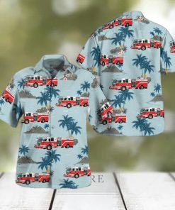 Old Tappan  New Jersey  Tappan Fire Department Hawaiian Shirt