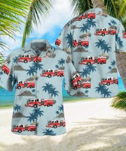 Old Tappan New Jersey Tappan Fire Department Hawaiian Shirt