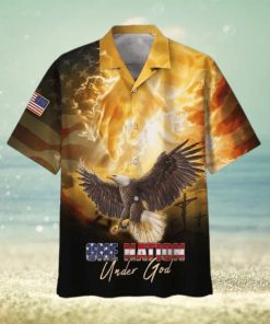 One Nation Under God Eagle Hawaiian Shirt – Gifts For Christian Families