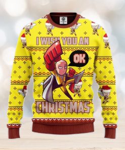 One Punch Man 3D Ugly Christmas Sweater Amazing Gift Men And Women Christmas Gift