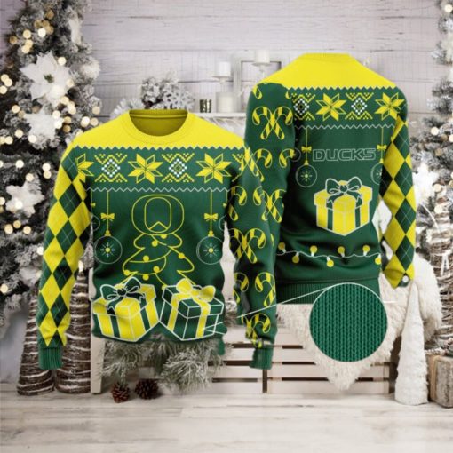 Oregon Ducks Funny Ugly Christmas Sweater, Ugly Sweater, Christmas Sweaters, Hoodie, Sweatshirt, Sweater