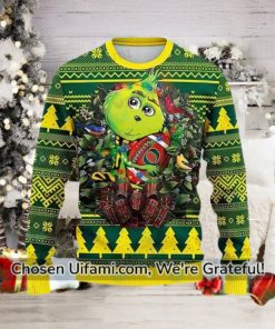 Oregon Ducks Sweater Outstanding Baby Grinch Oregon Ducks Gift