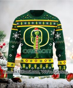 Oregon Ducks Ugly Sweater Surprising Grinch Oregon Ducks Gift Ideas