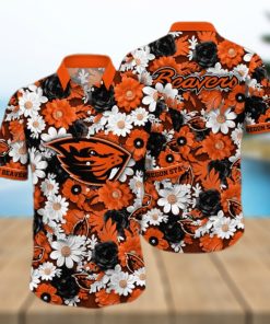 Oregon State Beavers NCAA Flower Hawaii Shirt For Fans