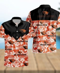 Oregon State Beavers Tropical Seamless NCAA Fans Hawaiian Shirt