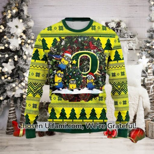 Oregon Sweater Superb Minions Oregon Ducks Gifts For Mens