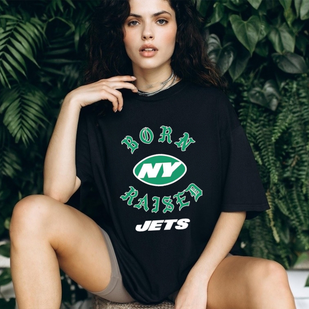 Unisex New York Jets Born x Raised Black Pullover Hoodie