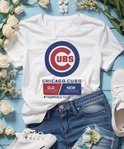 Chicago Cubs MLB London Series Black Oversized T-Shirt