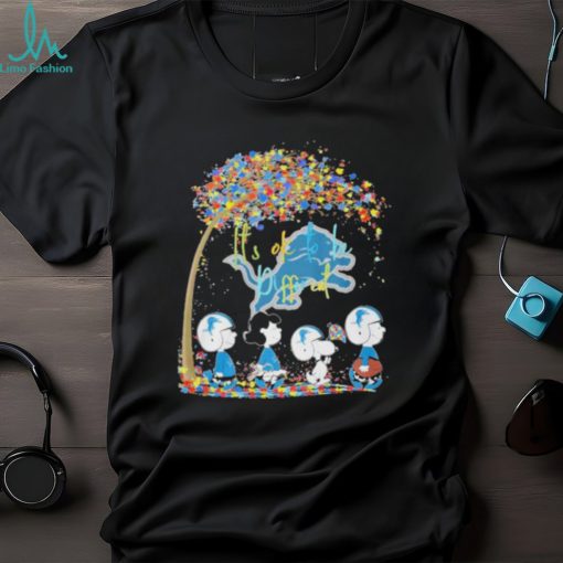 Original Detroit Lions NFL It’s ok to be Different Peanuts Character 2023 Shirt