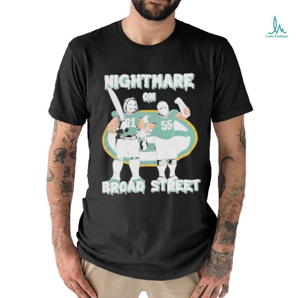 Official Green Bay Packers Nightmare On Broad Street Art Design